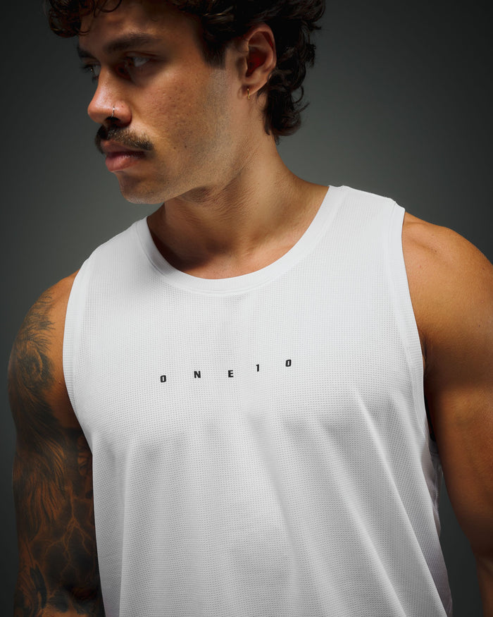Arc Singlet - White