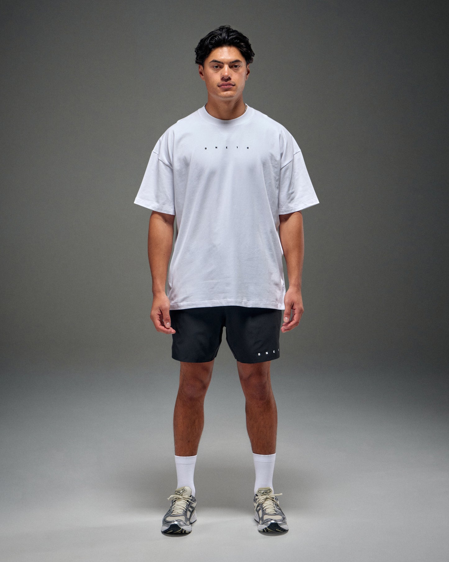 Cotton Oversized Tee - White