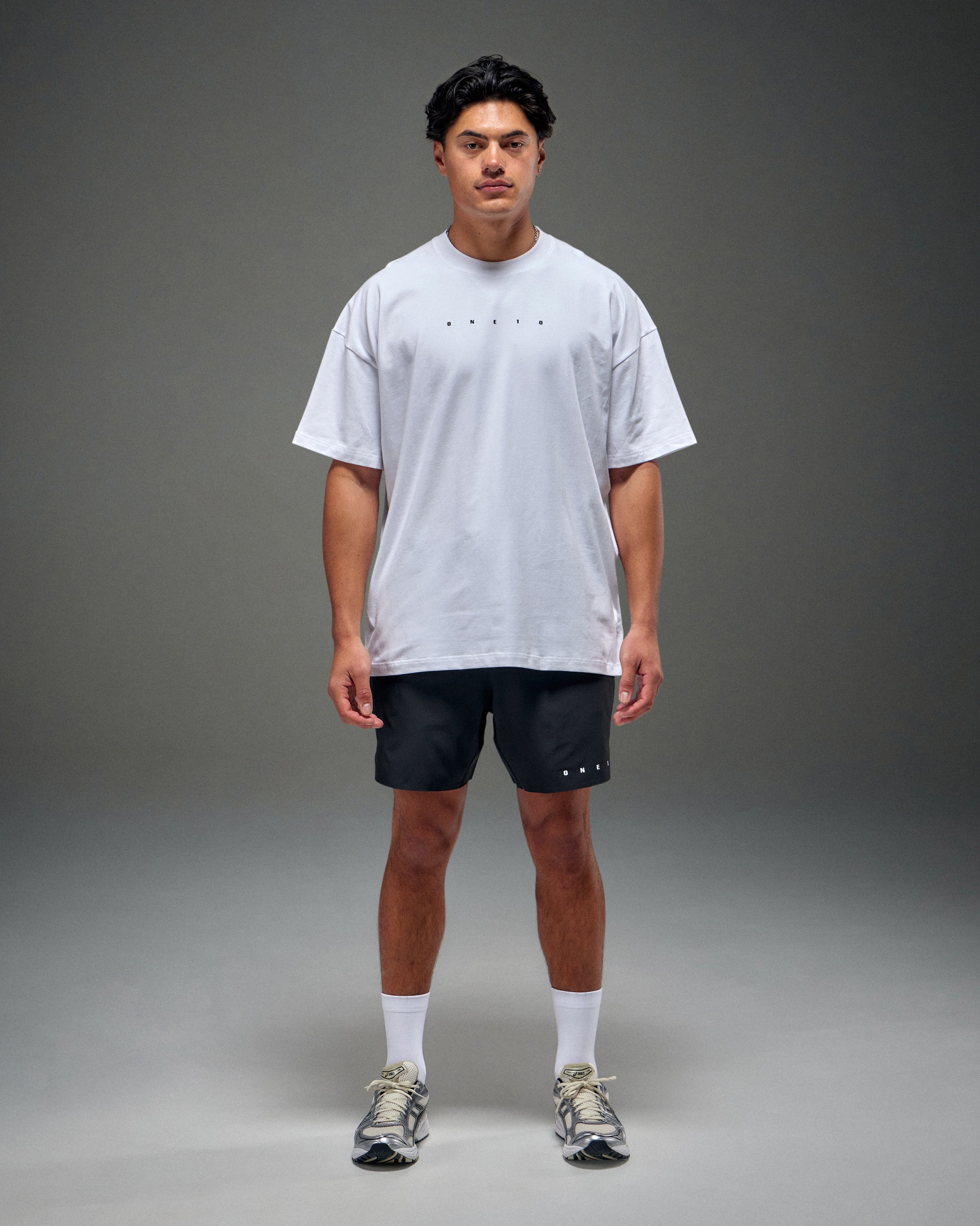 Cotton Oversized Tee - White