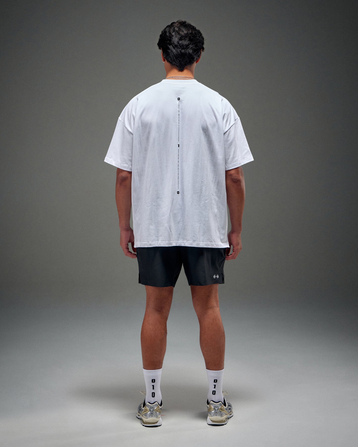 Cotton Oversized Tee - White