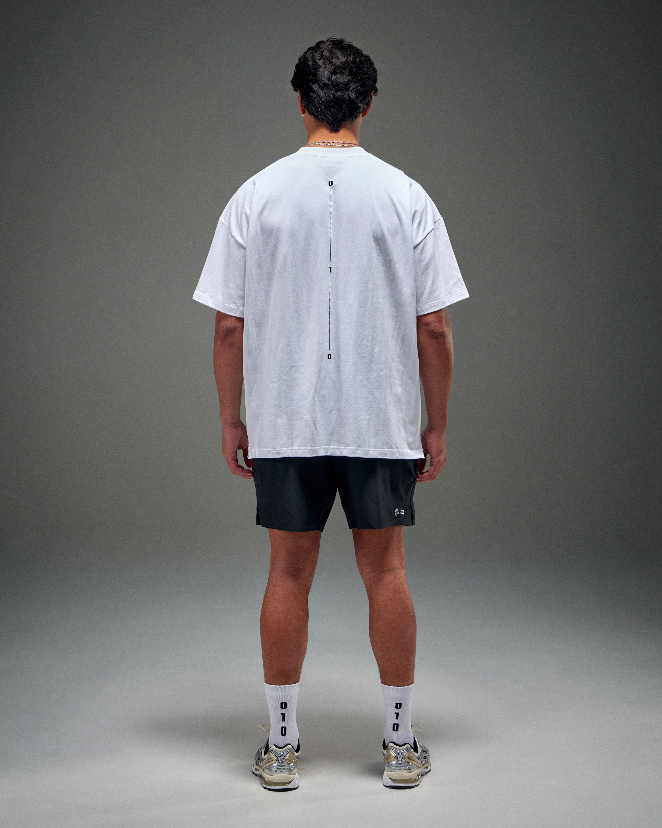 Cotton Oversized Tee - White